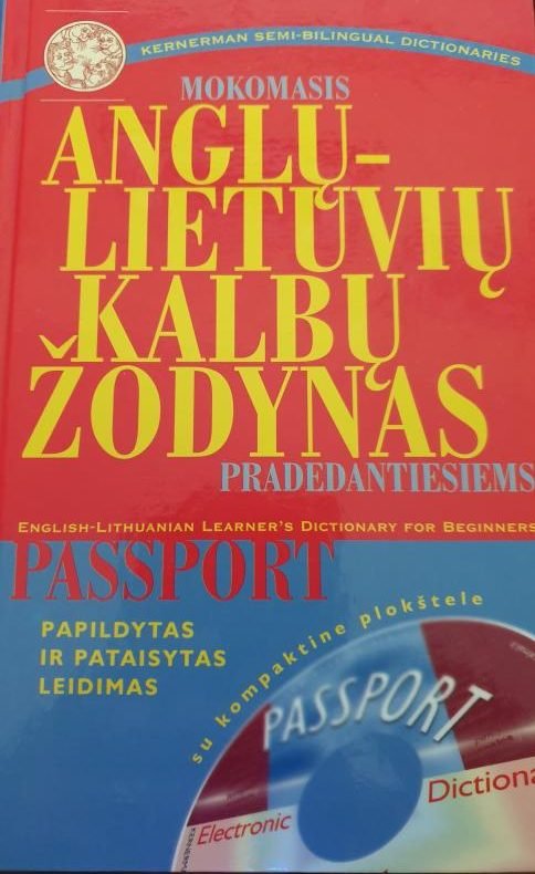 Mokomasis anglų-lietuvių kalbų žodynas pradedantiesiems