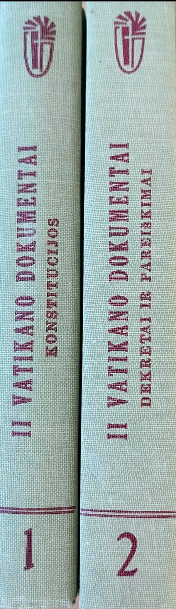 II Vatikano susirinkimo dokumentai (1–2 dalys)