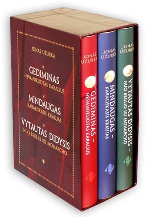 Jonas Užurka. Istorinių romanų trilogija (Originalioje dežutėje)