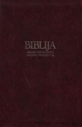 Biblija. Senasis Testamentas. Naujasis Testamentas (neišpakuota)