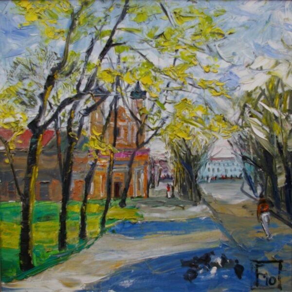 Filomenos Linčiūtės-Vaitiekūnienės paroda „Medžiai ir bokštai“