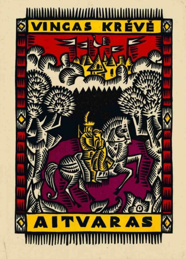 V. Krėvė „Aitvaras“ (Kiek atsipalaidavęs įrišimas)