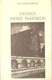 Vilniaus meno paminklai (patamsėjimas knygos šone)