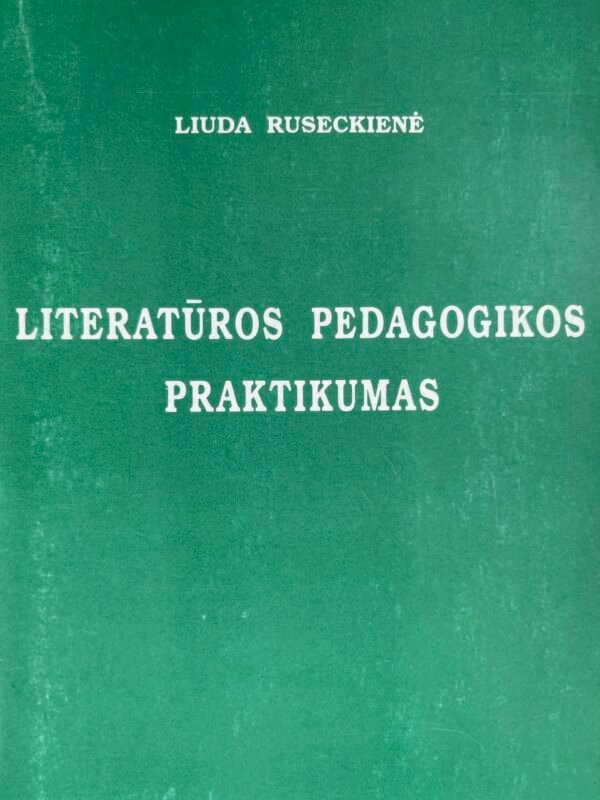 Literatūros pedagogikos praktikumas