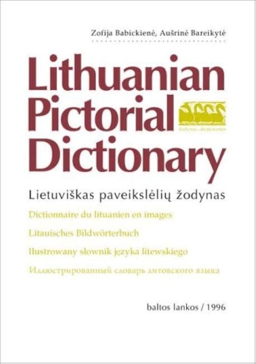 Lithuanian Pictorial Dictionary