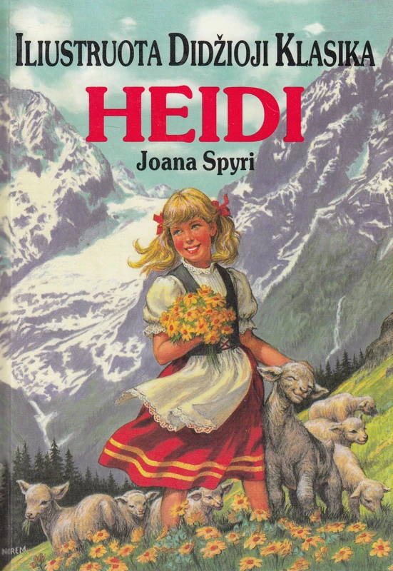 Heidi. Iliustruota didžioji klasika (turiny yra įrašų)
