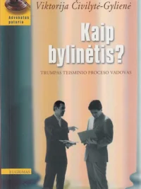 Kaip bylinėtis? Trumpas teisminio proceso vadovas