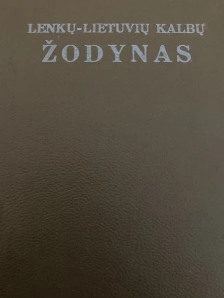 Lenkų-lietuvių kalbų žodynas