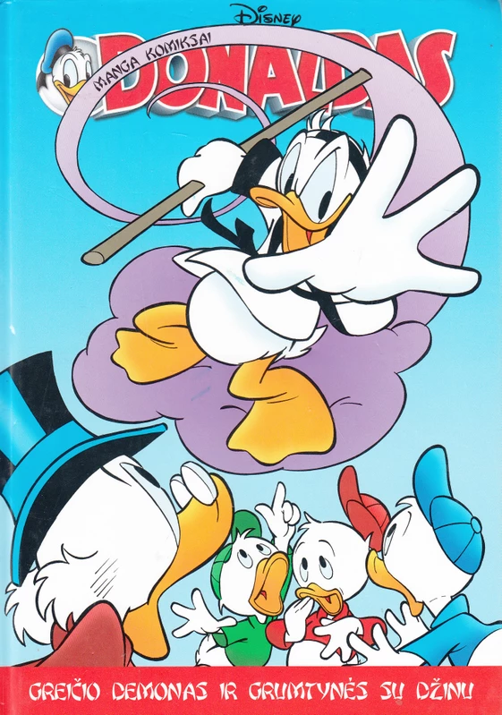 Donaldas. Greičio demonas ir grumtynės su džinu