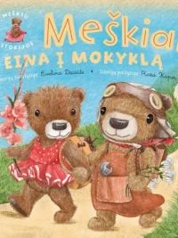 Meškiai eina į mokyklą