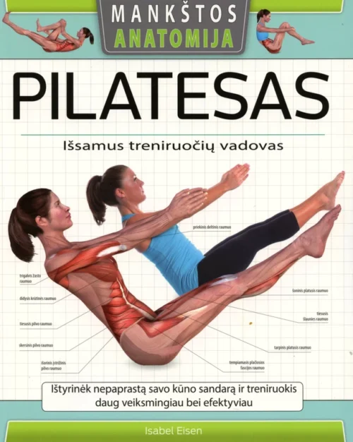 Pilatesas: išsamus treniruočių vadovas