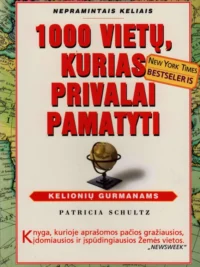 1000 vietų, kurias privalai pamatyti