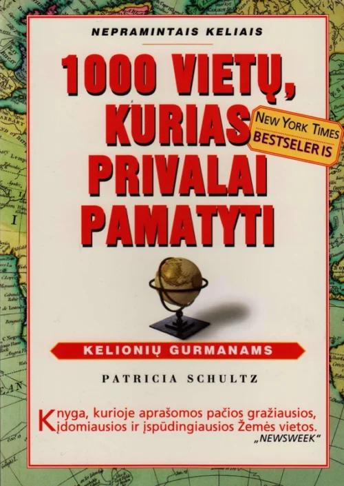 1000 vietų, kurias privalai pamatyti