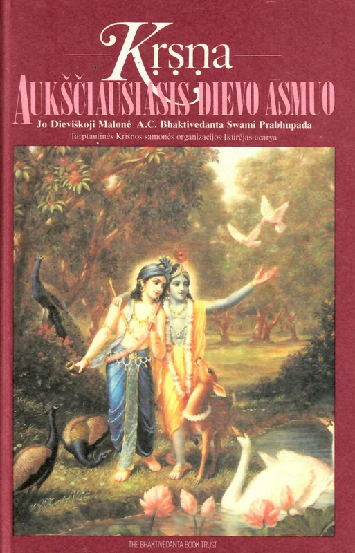 Krsna. Aukščiausiasis Dievo asmuo II tomas