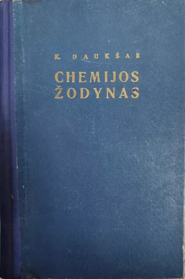 Chemijos žodynas