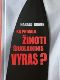 Ką privalo žinoti šiuolaikinis vyras?