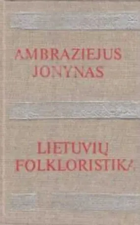 Lietuvių folkloristika