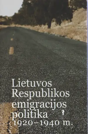 Lietuvos Respublikos emigracijos politika, 1920-1940 m.