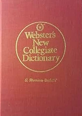 Webster's New Collegiate Dictionary