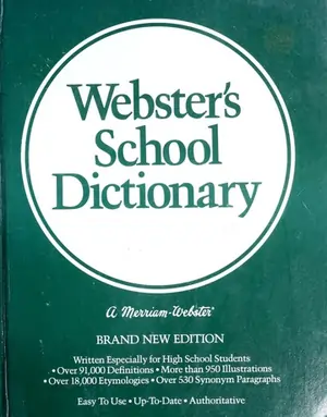 Webster's school dictionary