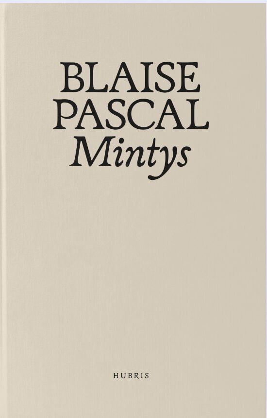 Blaise Pascal „Mintys“