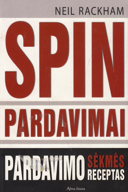 SPIN pardavimai pardavimo sėkmės receptas