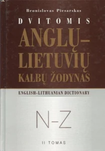 Dvitomis anglų lietuvių kalbų žodynas