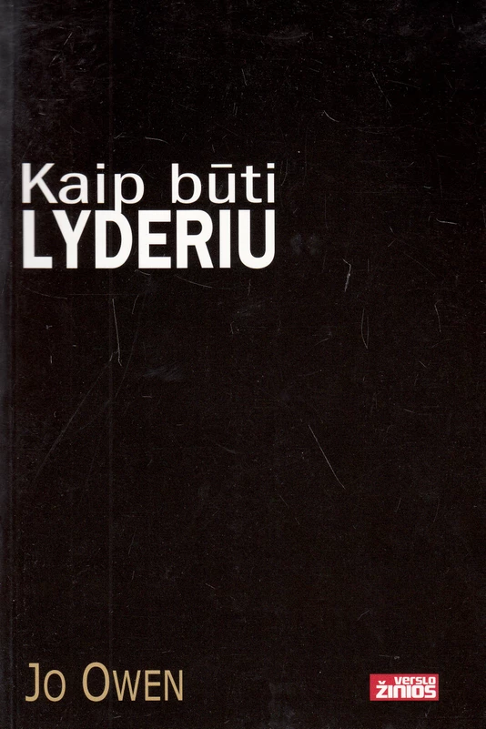 Kaip būti lyderiu
