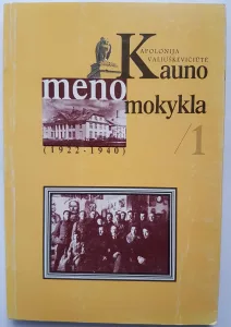 Kauno meno mokykla 1922 1940