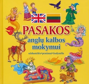 Pasakos anglų kalbos mokymui užduotėlės, pratimai, žodynėlis