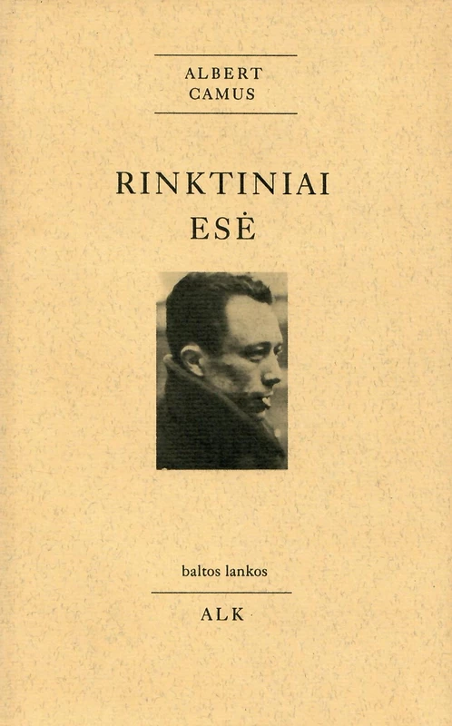 Rinktiniai esė. Albert Camus