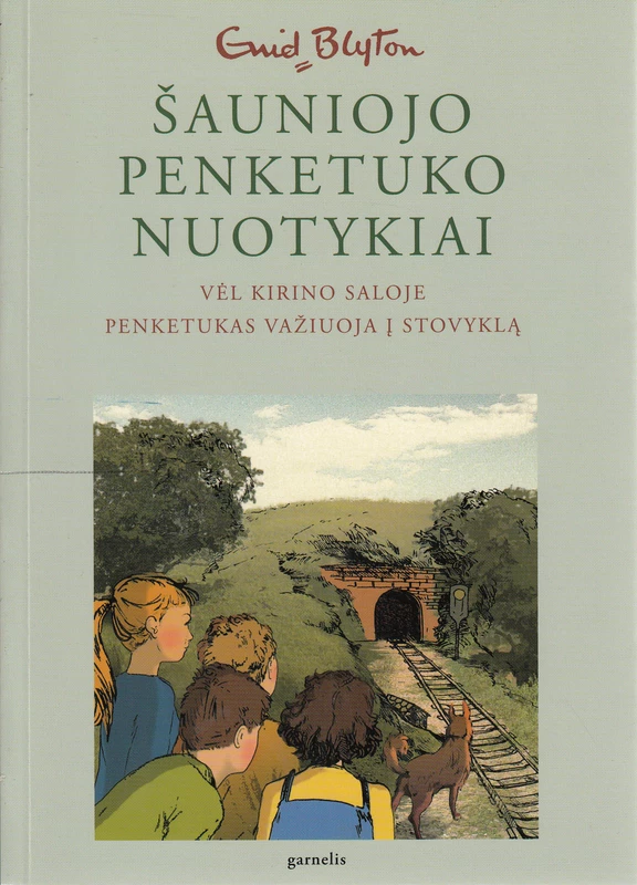 Šauniojo penketuko nuotykiai. 3 knyga. Vėl Kirino saloje. Penketukas važiuoja į stovyklą (su defektu)